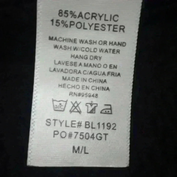 NWT - Cozy Casuals Oversize Comfy Sweater M/L - Picture 7 of 7